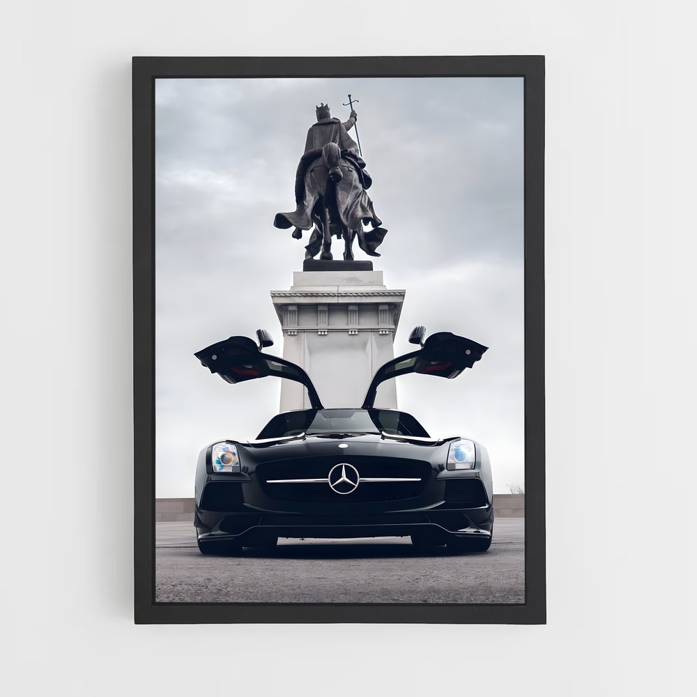 Poster L'Art de Vitesse – affiche Mercedes (vue 2)